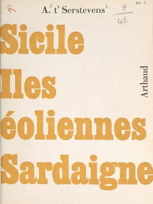 cover image of Sicile, Îles Éoliennes, Sardaigne